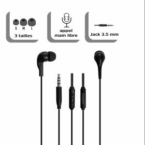 Casque Energizer CIA6BK Noir