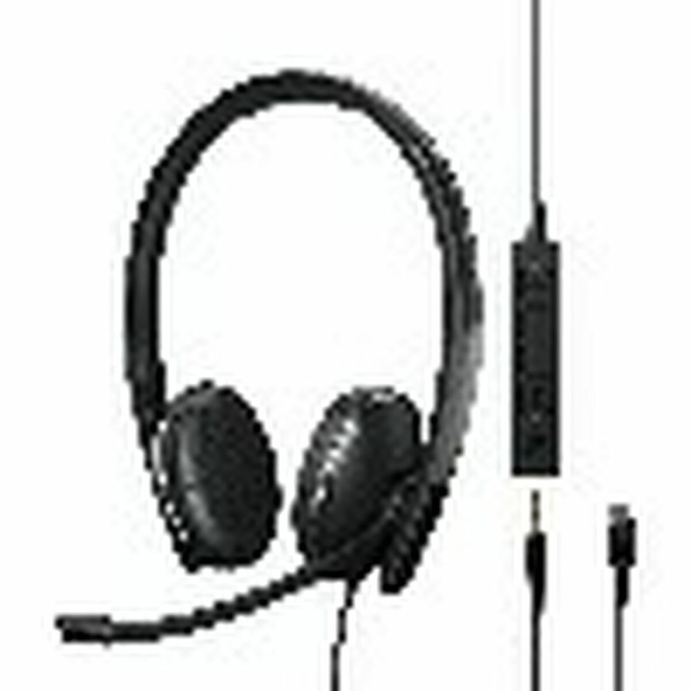 Headphones with Microphone Epos 1000906 Black