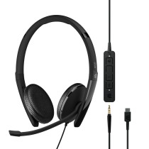 Headphones with Microphone Epos 1000906 Black
