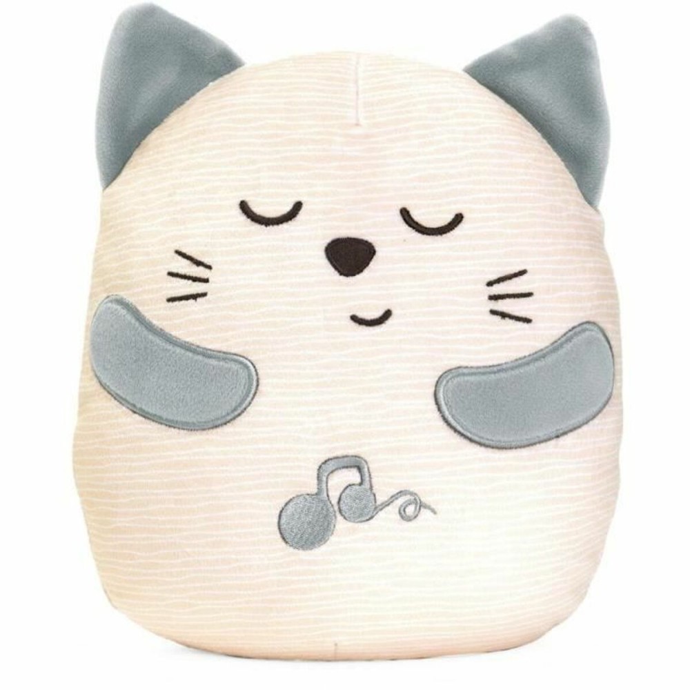 Peluche sonore Chicco Chat Blanc