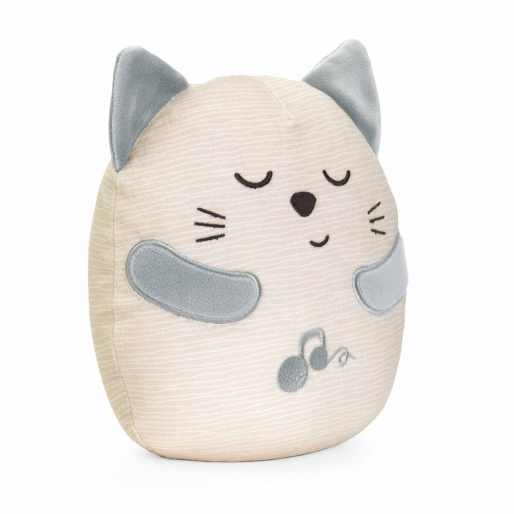 Peluche sonore Chicco Chat Blanc