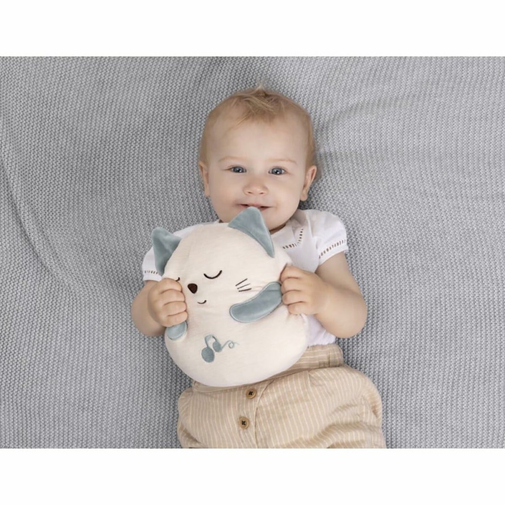 Peluche sonore Chicco Chat Blanc