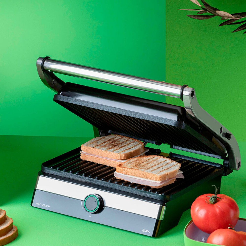 Grillpfanne JATA Grau 2000 W