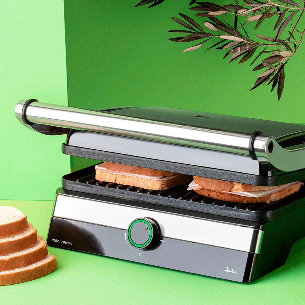 Grillpfanne JATA Grau 2000 W