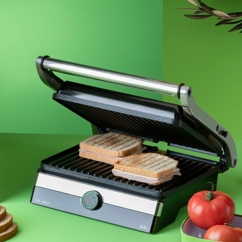 Grillpfanne JATA Grau 2000 W