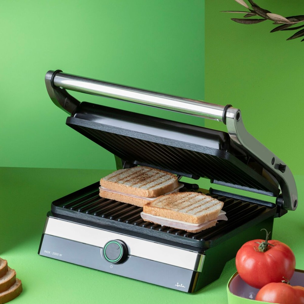 Grillpfanne JATA Grau 2000 W