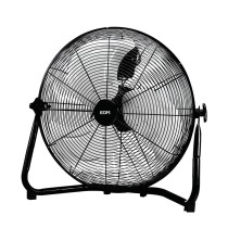 Ventilateur de Sol EDM industriel Ø 50 x 58 cm Noir 130 W