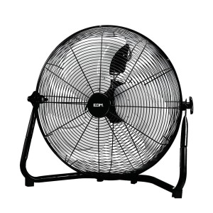 Ventilateur de Sol EDM industriel Ø 50 x 58 cm Noir 130 W