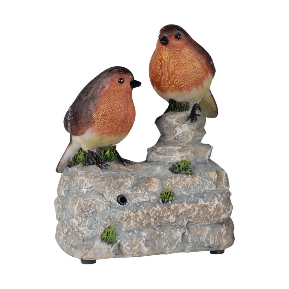 Dekorative Gartenfigur Progarden mit ton Vogel Deko-Figur Bunt Polypropylen