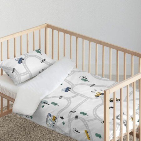 Bettbezug für Babybett Kids&Cotton Brail 100 x 120 cm