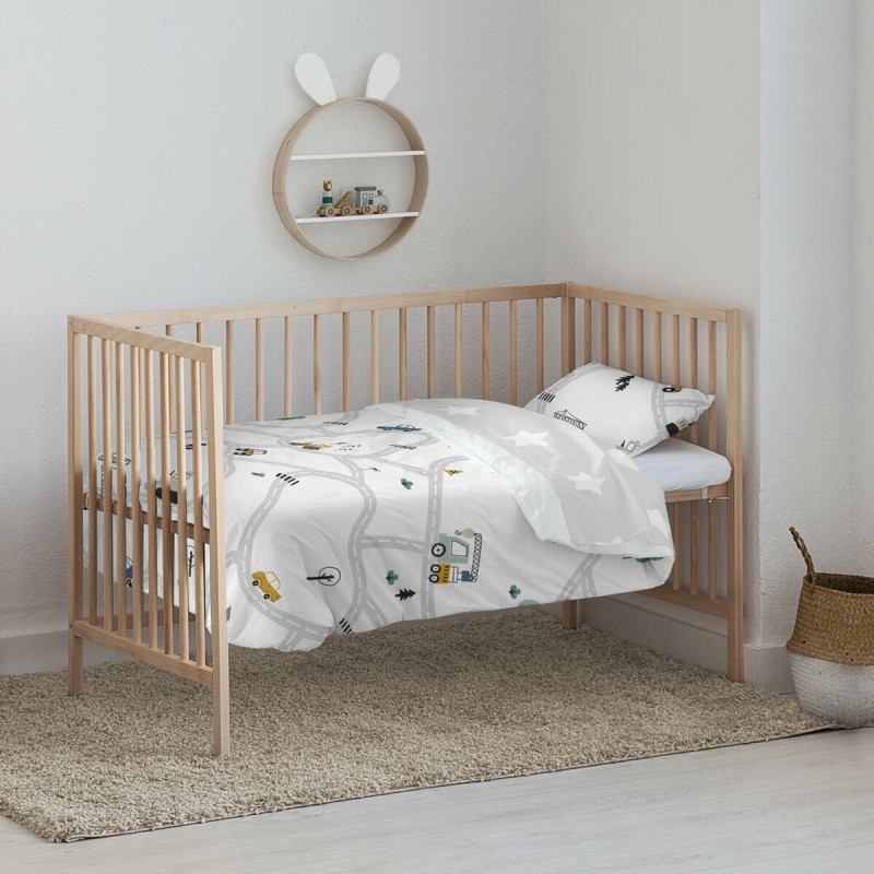 Bettbezug für Babybett Kids&Cotton Brail 100 x 120 cm