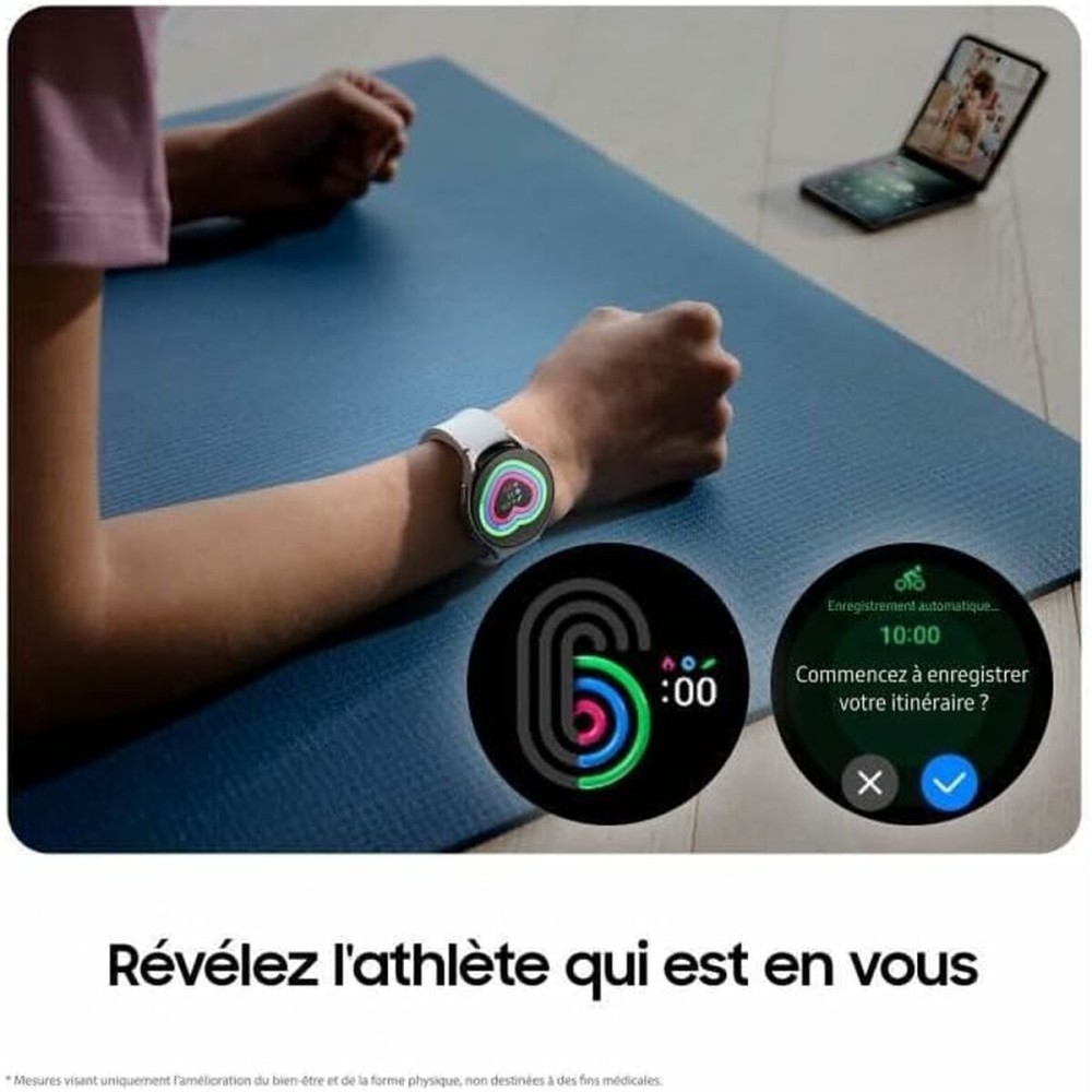 Smartwatch Samsung Schwarz Graphit 1,5" Ø 44 mm