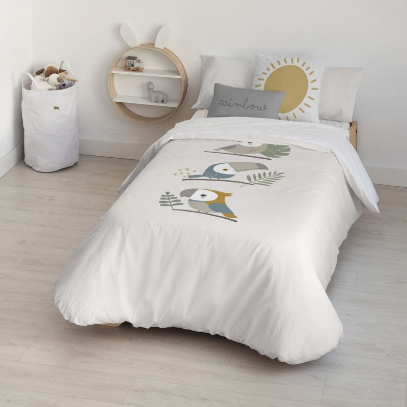 Nordic cover Kids&Cotton Esko White 155 x 220 cm