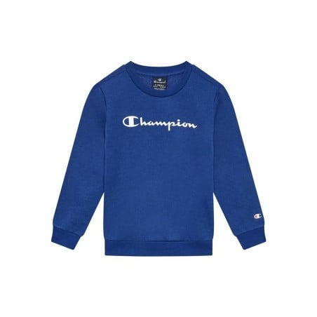 Jungen Sweater mit Kapuze Champion Crewneck Blau Weiß