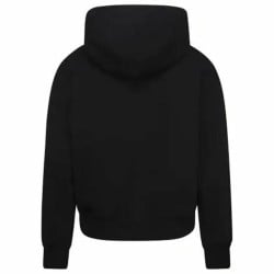 Sweatshirt mit Kapuze für Mädchen Jordan Icon Play Weiß Schwarz