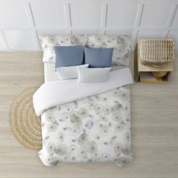 Housse de Couette Decolores Napier Multicouleur 175 Fils 140 x 200 cm