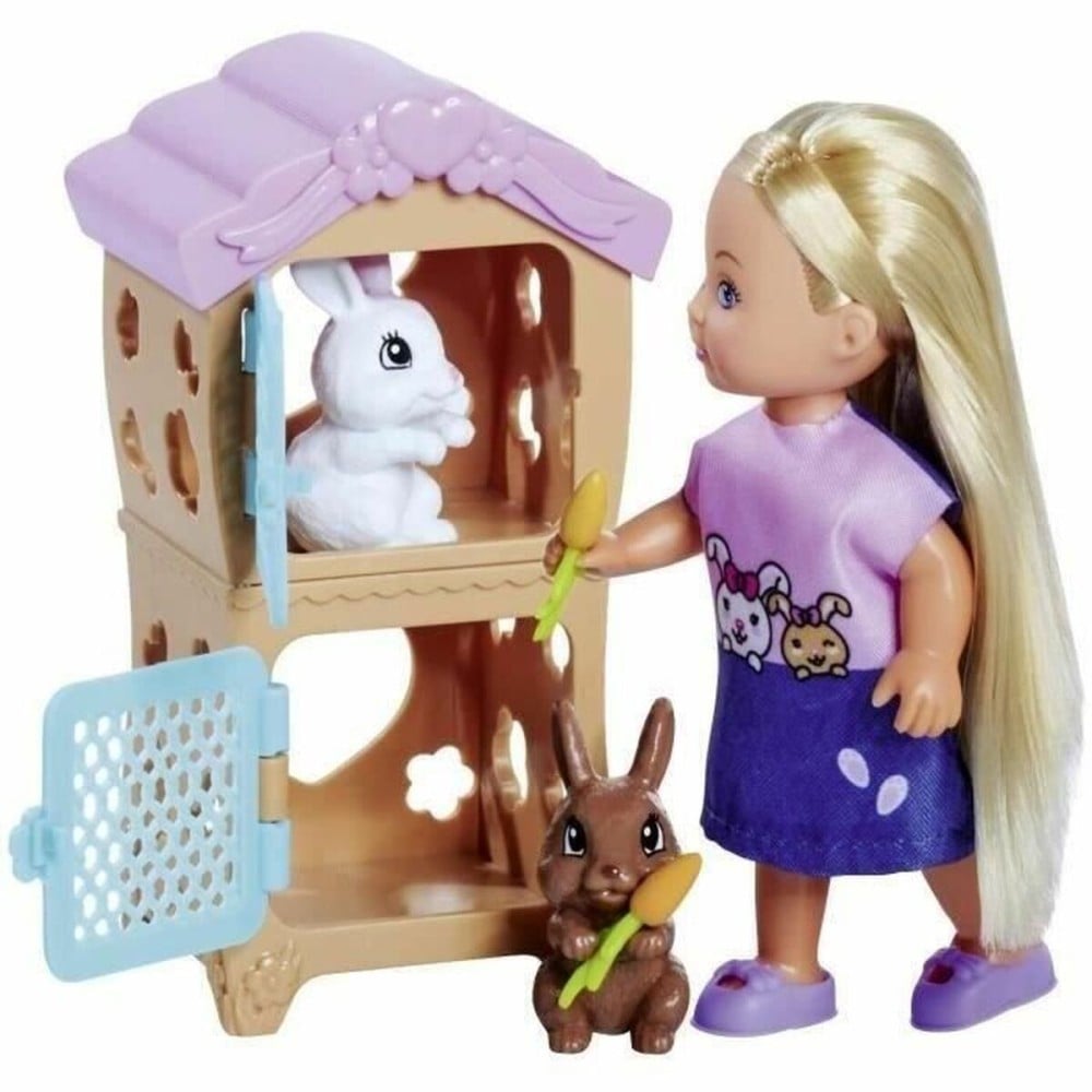 Baby doll Simba Steffi Love - Familia de conejos + Evi love