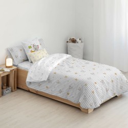 Housse de Couette Tom & Jerry Vichy Multicouleur 175 Fils 155 x 220 cm