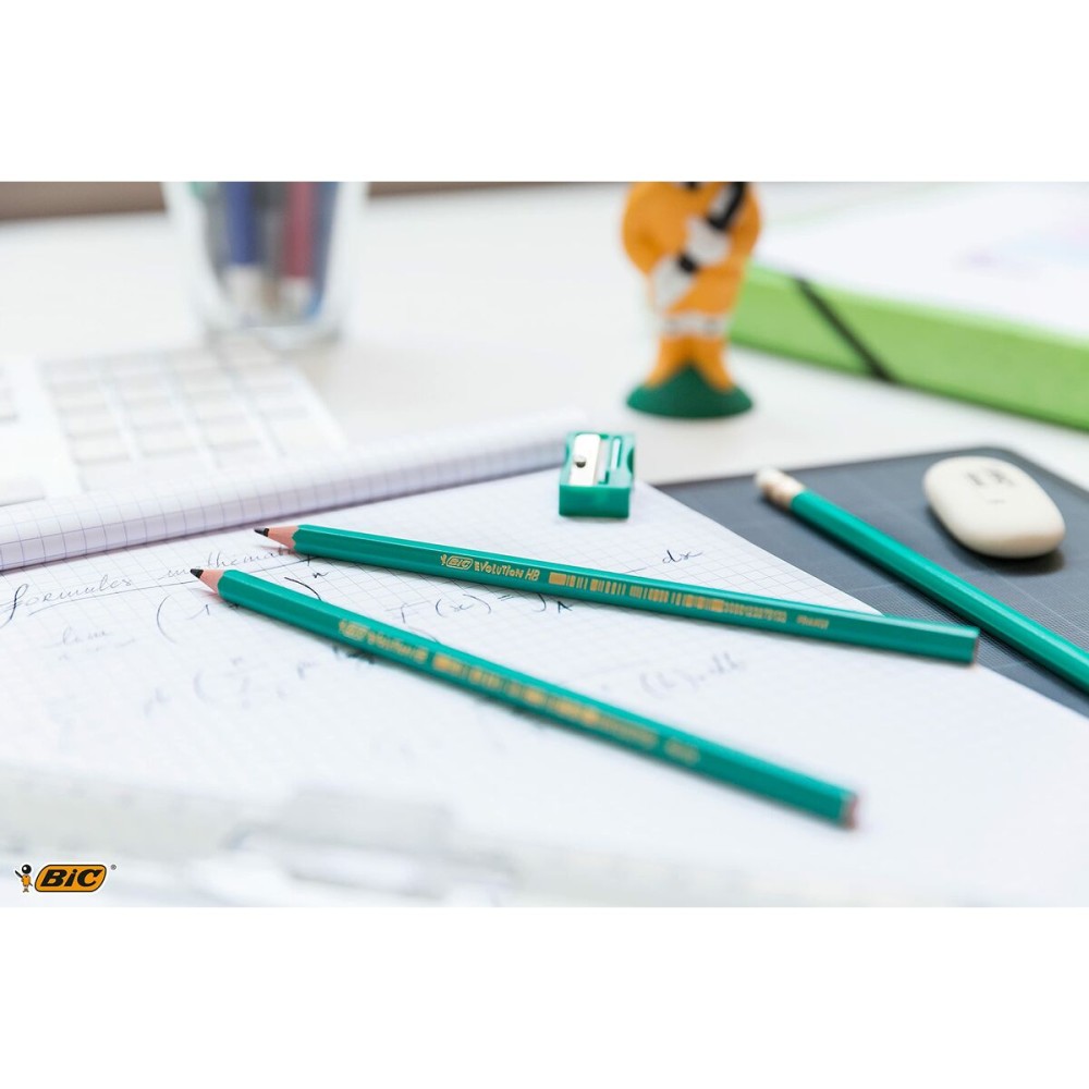 Pencils Bic Recycled material HB (12 Units)