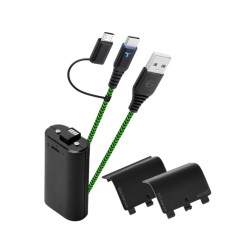 Ladekabel für Tablet Schwarz Schwarz/Grün