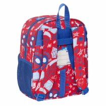 School Bag Spider-Man Rescue Blue Red 22 x 27 x 10 cm