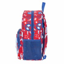 School Bag Spider-Man Rescue Blue Red 22 x 27 x 10 cm