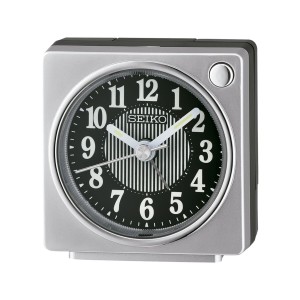 Wecker Seiko QHE197S Silberfarben
