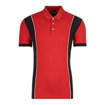 Herren Kurzarm-Poloshirt Armani Jeans C1450 Rot