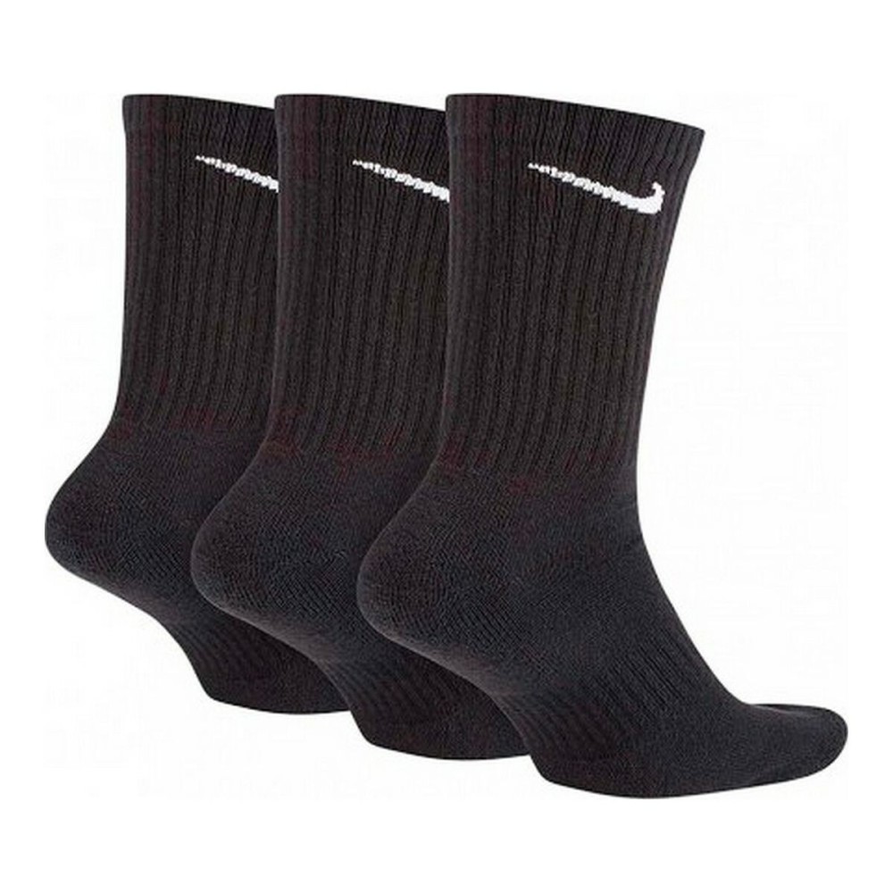 Chaussettes de Sport Nike EVERYDAY CUSHIONED SX7664 Noir Nylon (3 pcs)