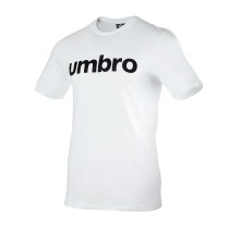 Herren Kurzarm-T-Shirt Umbro LINEAR 65551U 13V Weiß