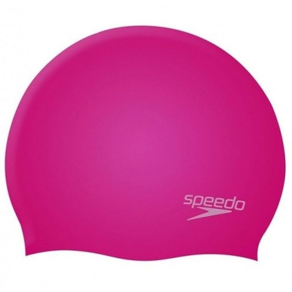 Swimming Cap Speedo PLAIN MOULDED Pink Silicone