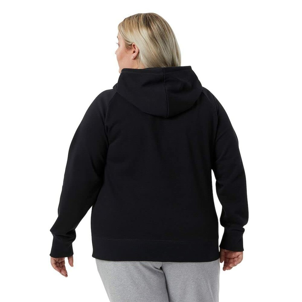 Damen Sweater mit Kapuze New Balance WT03550 Schwarz