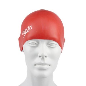 Swimming Cap Speedo 8-709900004 Red Silicone