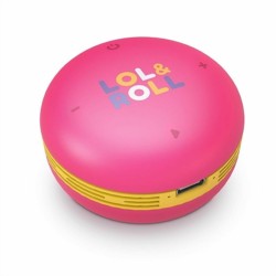 Haut-parleurs bluetooth portables Energy Sistem Lol&Roll Pop Rose 5 W