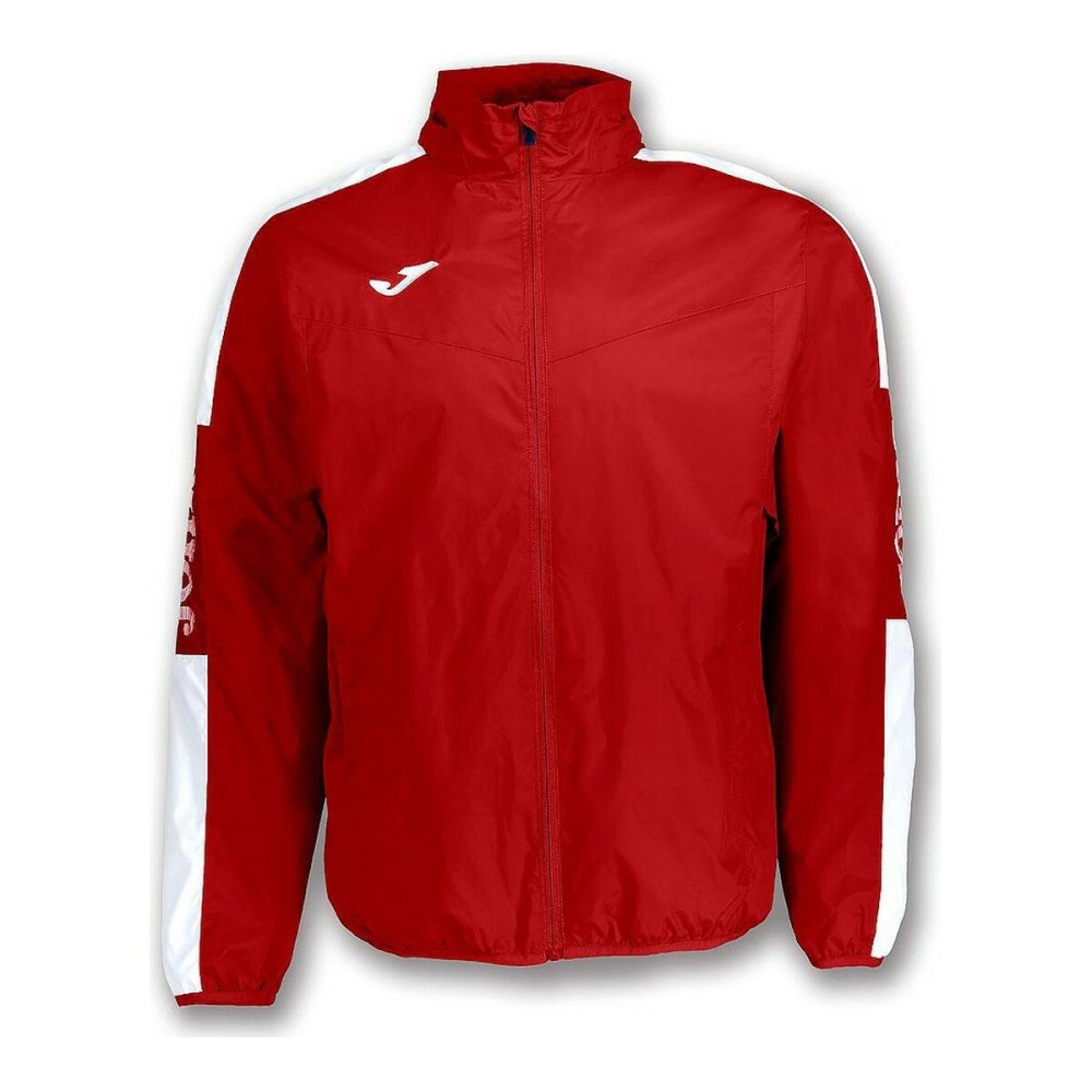 Men's Sports Jacket Joma Sport RAINJACKET CHAMPION IV 100.689.602 Red Polyester (2XL)