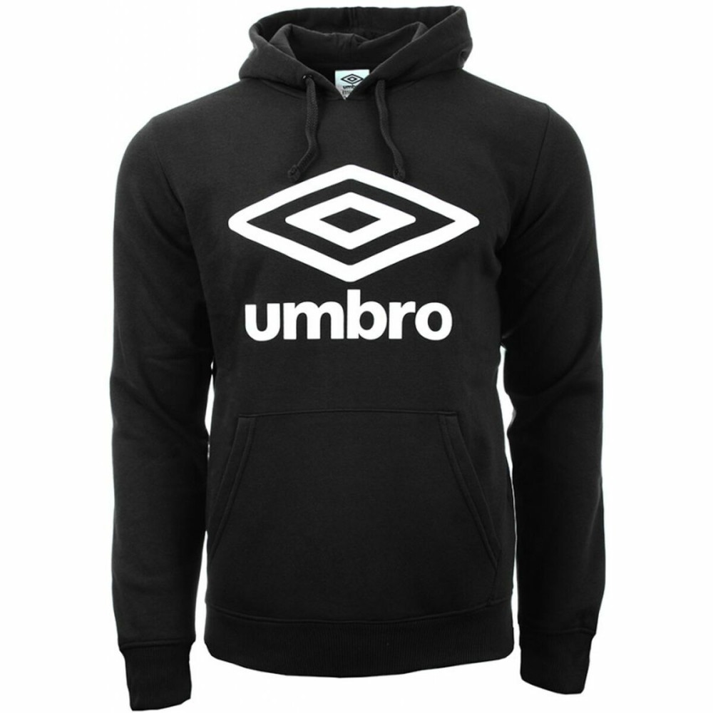 Jungen Sweater mit Kapuze Umbro LOGO OH Schwarz