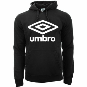Jungen Sweater mit Kapuze Umbro LOGO OH Schwarz