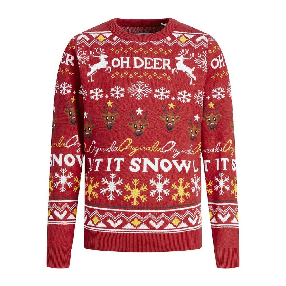 Unisex Jumper JORHOHO Jack & Jones 12221312 Red