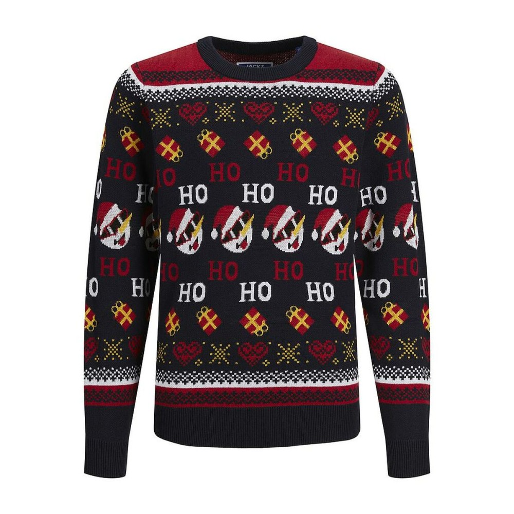 Unisex Jumper JORHOHO Jack & Jones 12221312 Navy Blue