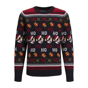 Unisex Jumper JORHOHO Jack & Jones 12221312 Navy Blue