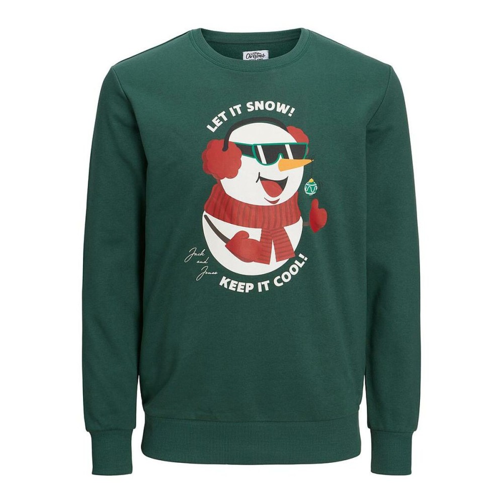 Herren Sweater ohne Kapuze JORTOON Jack & Jones 23149 grün