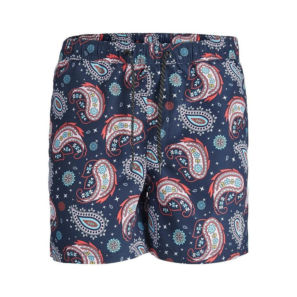 Children’s Bathing Costume Jack & Jones PAISLEY 12234512 Navy Blue