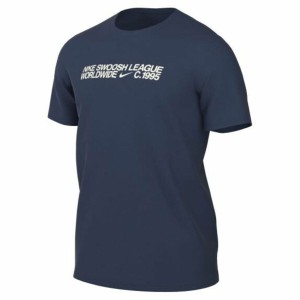 Men’s Short Sleeve T-Shirt Nike TEE ESS CORE 4 DM6409 410 Navy Blue