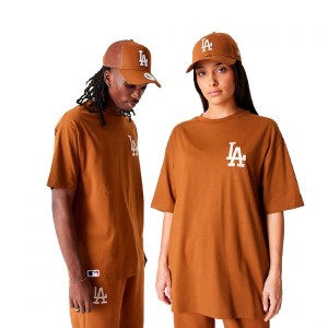 T-shirt à manches courtes homme New Era TEE LOSDOD TPNSTN 60416427 Marron