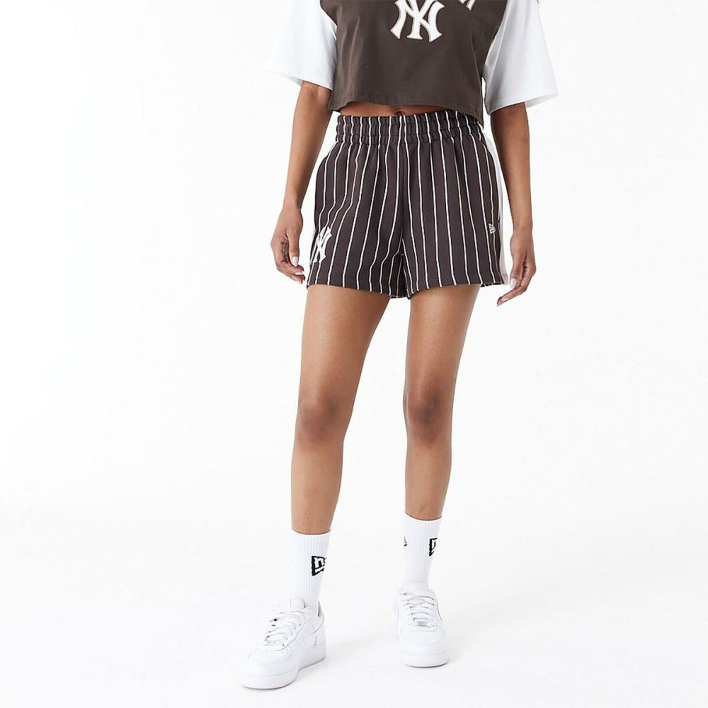 Short de Sport pour Femme New Era LIFESTYLE SHORTS NEYYAN 60435299 Noir