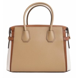 Damen Handtasche Michael Kors MERCER CAMEL MULTI Braun 30 x 23 x 10 cm