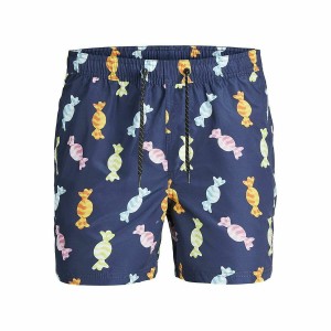 Men’s Bathing Costume Jack & Jones FUNNY LY 12228034 Navy Blue
