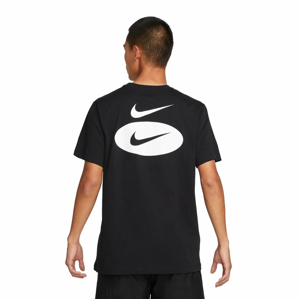 Men’s Short Sleeve T-Shirt Nike TEE ESS CORE 4 DM6409 Black