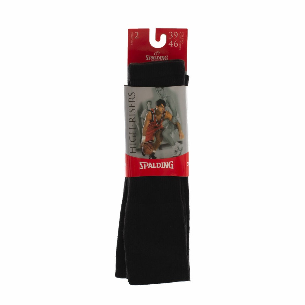 Chaussettes C34018 HIGH-RISERS Spalding Noir