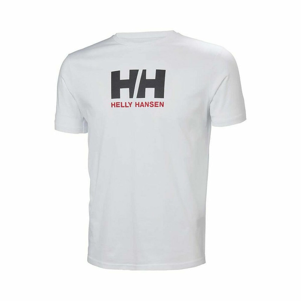 Men’s Short Sleeve T-Shirt LOGO Helly Hansen 33979 001 White